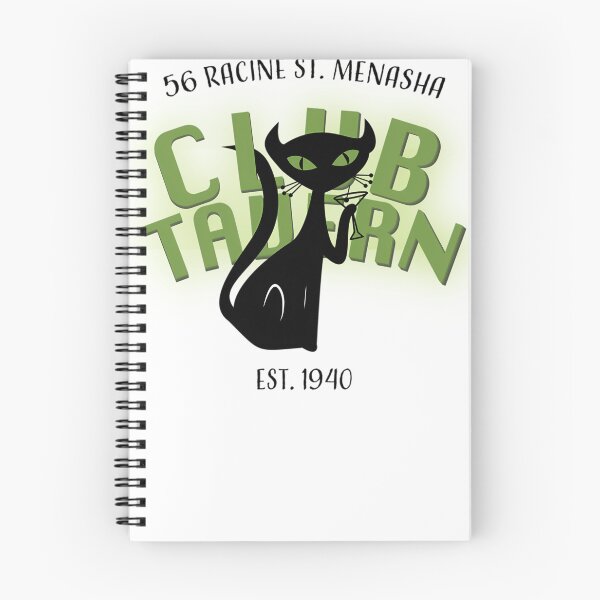 Item preview, Club Tavern Cat Logo designed and sold by JeannBazin.