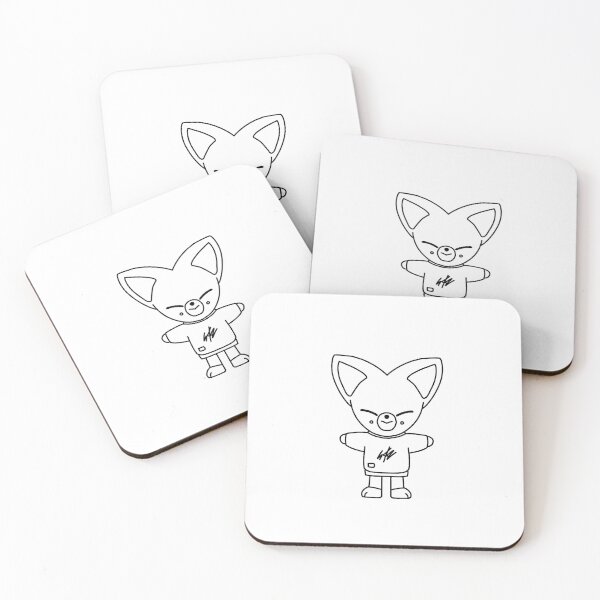 Item preview, Stray Kids - Skzoo Foxi.ny [BLACK OUTLINE] designed and sold by itsaiaaa.