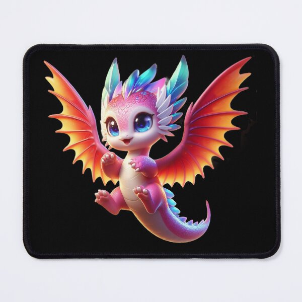 Item preview, Cute Pink Chibi Dragon designed and sold by CHIBI_POPZ.