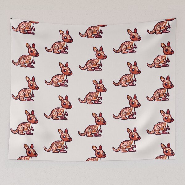 Item preview, Aboriginal Kangaroo designed and sold by LemuellTrends.