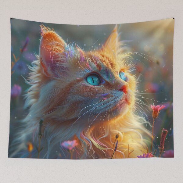 Item preview, Orange Cat Glow designed and sold by MNSY.