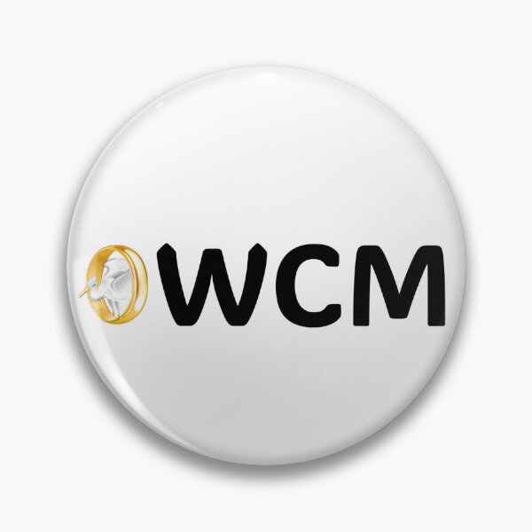 Item preview, White Crane Ministries Logo (WCM) designed and sold by WhiteCraneShop.