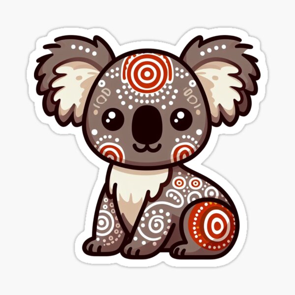 Item preview, Aboriginal Koala designed and sold by LemuellTrends.