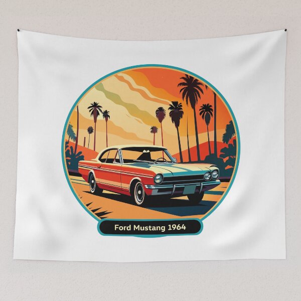 Item preview, Ford Mustang 1964 - Classic Cars 01 designed and sold by AlienSativo.