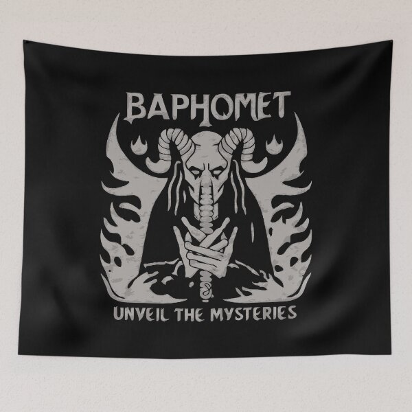 Item preview, Baphomet x baphomet designed and sold by The  Knick Knack Nook.