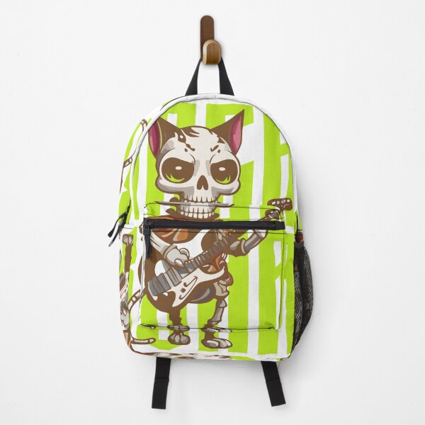 Item preview, Rock Roar Skull Cute Cat Music Lover Cartoon designed and sold by Horizon Cartoon.