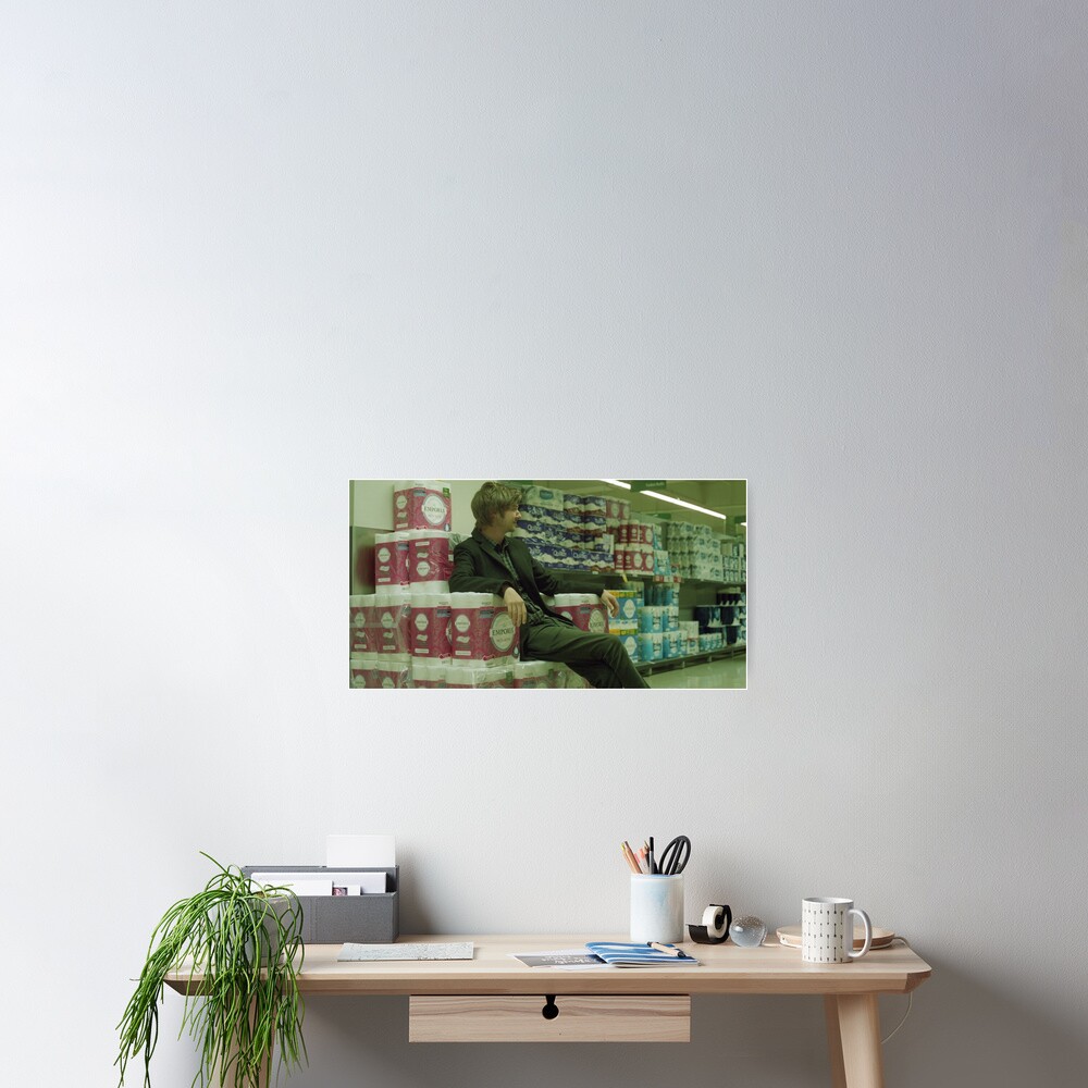 "toilet paper king on his toilet paper throne" Poster by SherbetDip