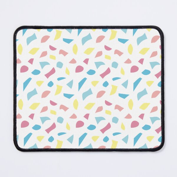 Item preview, Pink Fuchsia Teal Blue Yellow Gold Easter Terrazzo Tile Spring Rainbow Stone Pattern  designed and sold by Sarcastic Narwhal.