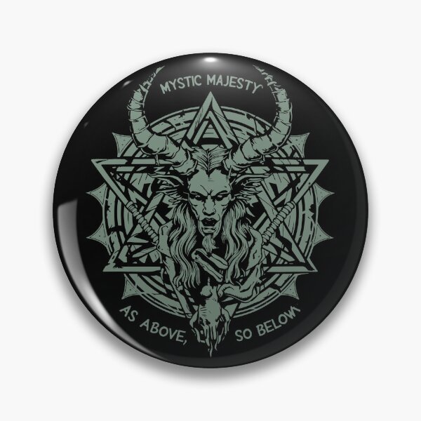 Aperçu de l'œuvre Baphomet x baphomet créée et vendue par The Knick Knack Nook.