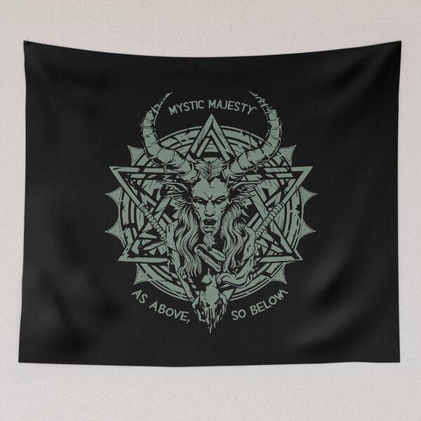 Item preview, Baphomet x baphomet designed and sold by The  Knick Knack Nook.