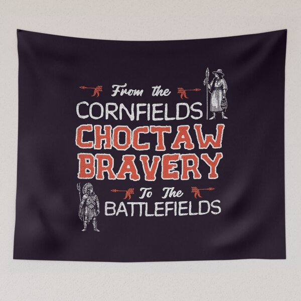 Item preview, Choctaw Bravery : From Cornfields To Battlefields  designed and sold by LazyLoungeCo.