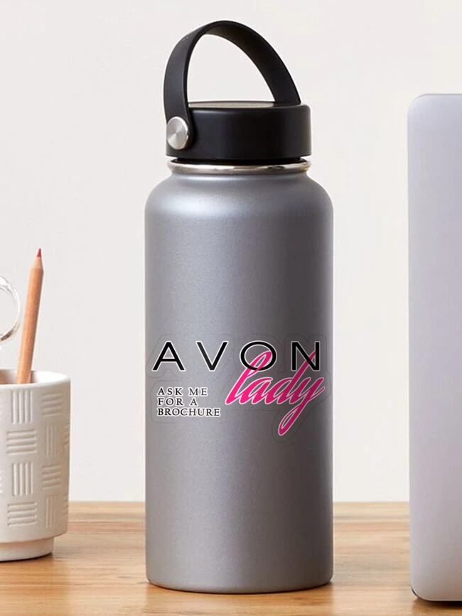 Avon 33406033 9.5 in. Clip On Water Bottle with Silicone Center