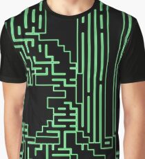 Green circuits Graphic T-Shirt