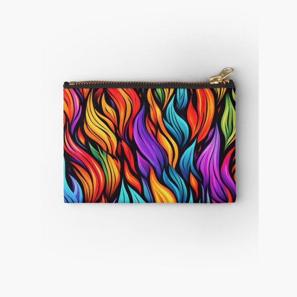 Item preview, Abstract Colorful Flames Pattern designed and sold by calibrit.