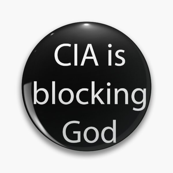 Item preview, CIA is blocking GOD designed and sold by BiggWoofer.