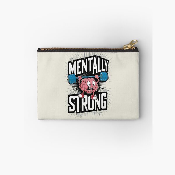 Item preview, mentally strong - mental strength, motivation, do your best, empowerment, try hard, words to live by, you can do it, you can do hard things designed and sold by AdesignTEE.