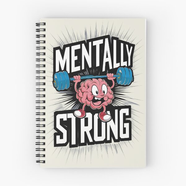 Item preview, mentally strong - mental strength, motivation, do your best, empowerment, try hard, words to live by, you can do it, you can do hard things designed and sold by AdesignTEE.