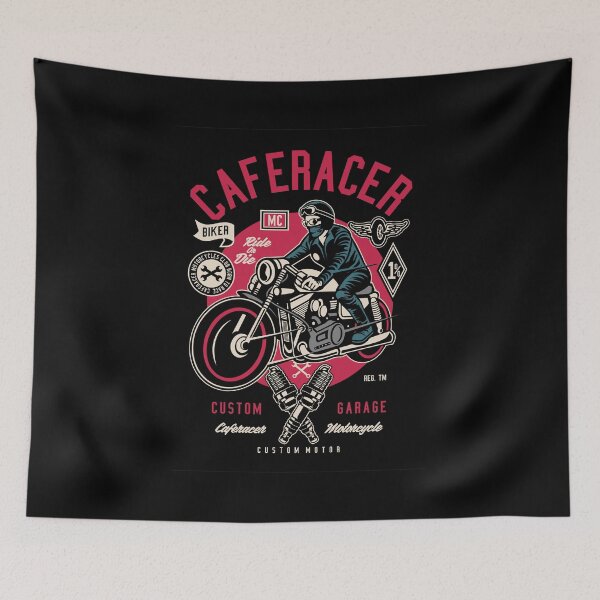 Item preview, Caferacer, Vintage Motorbike  designed and sold by EliteShadow.