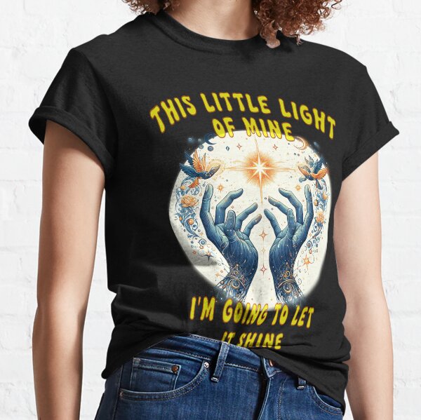 This Little Light of Mine Girls Pink T-shirt