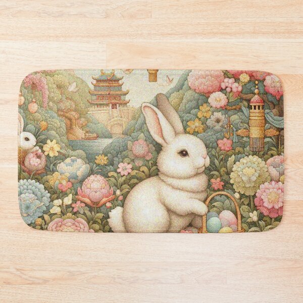 Item preview, Kawaii Bunnies in Fantasy Garden designed and sold by Illuministique.