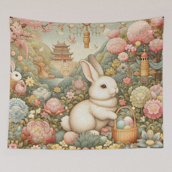 Item preview, Kawaii Bunnies in Fantasy Garden designed and sold by Illuministique.