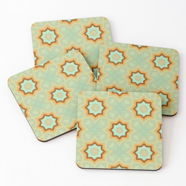 Item preview, Orange and light green pattern designed and sold by PrintCraftCo.