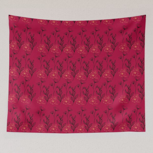 Item preview, A beautiful floral and leafy outlined pattern. designed and sold by Chicas-wonder.