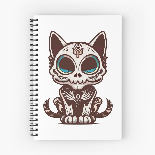 Item preview, Skull Cat Mexican Dead Party Cartoon  designed and sold by Horizon Cartoon.