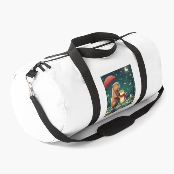 Item preview, Capybara & Frog Encounters in the Rain5 designed and sold by Capybara Art Lover.