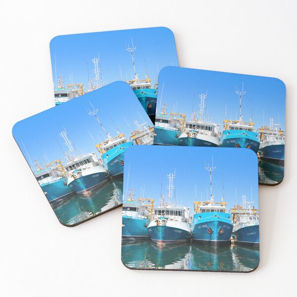 Item preview, Fishing boats, Fremantle, Australia designed and sold by FranWest.