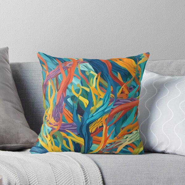 Item preview, Abstract Colorful Kelp Pattern designed and sold by calibrit.