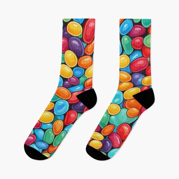 Artikelvorschau, Abstraktes buntes Jelly Bean-Muster entworfen und verkauft von calibrit.