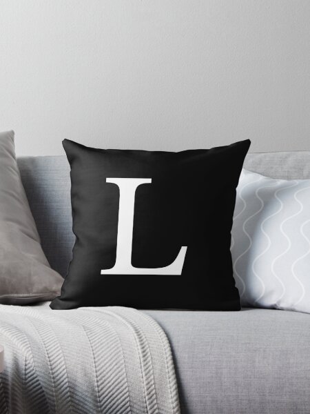 Item preview, Black Basic Monogram L designed and sold by rewstudio.