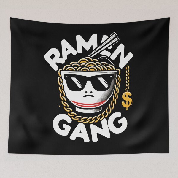 Item preview, Ramen Gang Ramen Lover Japanese Food designed and sold by KitonicTees.