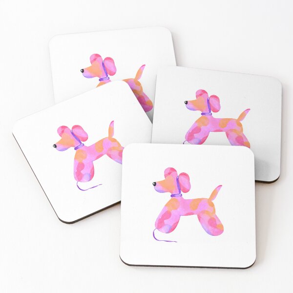 Item preview, pink dog designed and sold by Kay Collective.