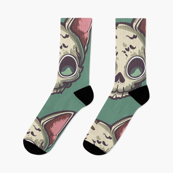 Item preview, Skull Cat Dead Live Cartoon  designed and sold by Horizon Cartoon.