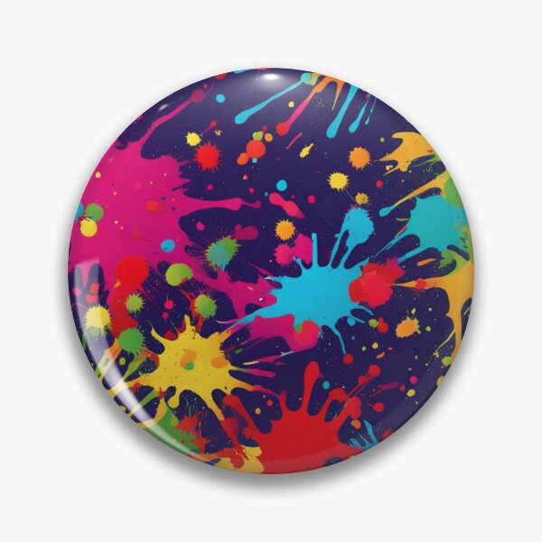 Item preview, Abstract Colorful Paint Splatter designed and sold by calibrit.