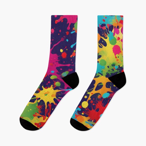 Item preview, Abstract Colorful Paint Splatter designed and sold by calibrit.