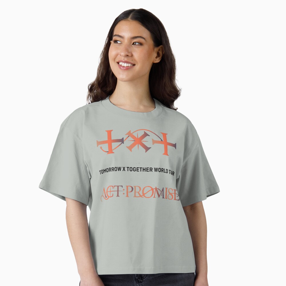 TOMORROW X TOGETHER - TXT ACT : PROMISE ツアーグッズ Tシャツ Lサイズ TXT - TOMORROW X TOGETHER WORLD TOUR ACT : PROMISE OFFICIAL