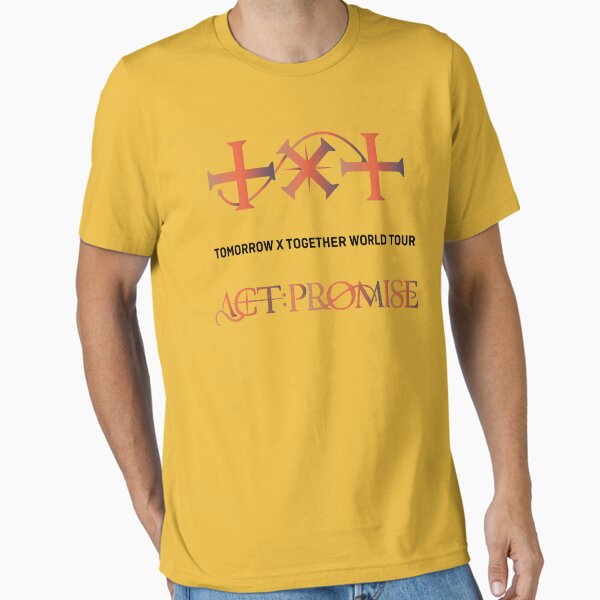 TOMORROW X TOGETHER - TXT ACT : PROMISE ツアーグッズ Tシャツ Lサイズ TXT Tour Act Promise 2024 Tomorrow X Together T-Shirt