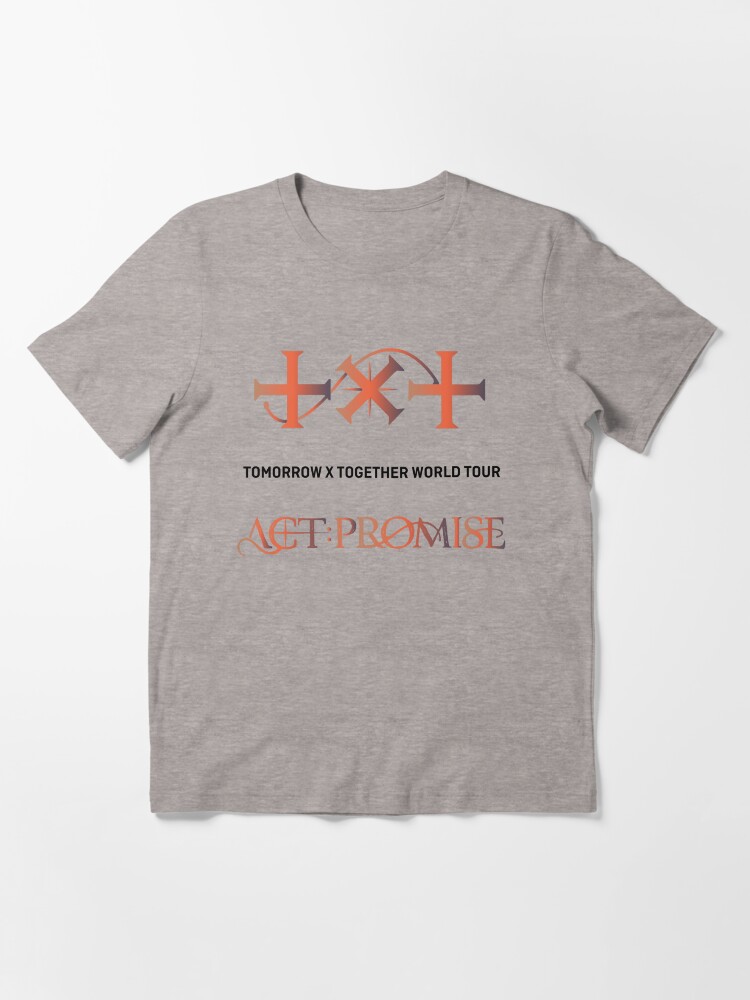tomorrow by together act promise Tシャツ TXT Logo Tomorrow X Together Act Promise World Tour