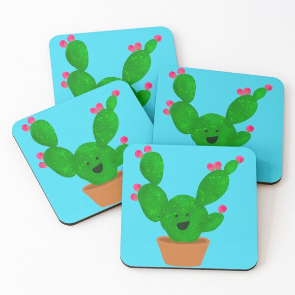 Item preview, Smiling Prickly Pear Cactus designed and sold by Pixel and Paintbrush.