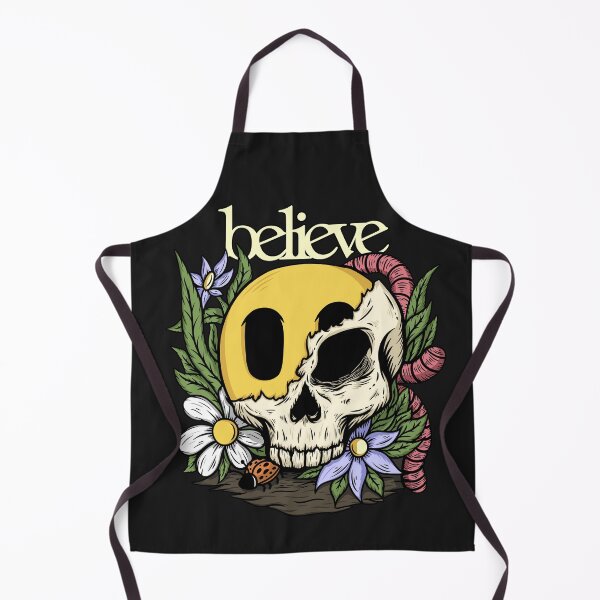 Item preview, Retro Happy Skull Believe designed and sold by DelightfulDazy.