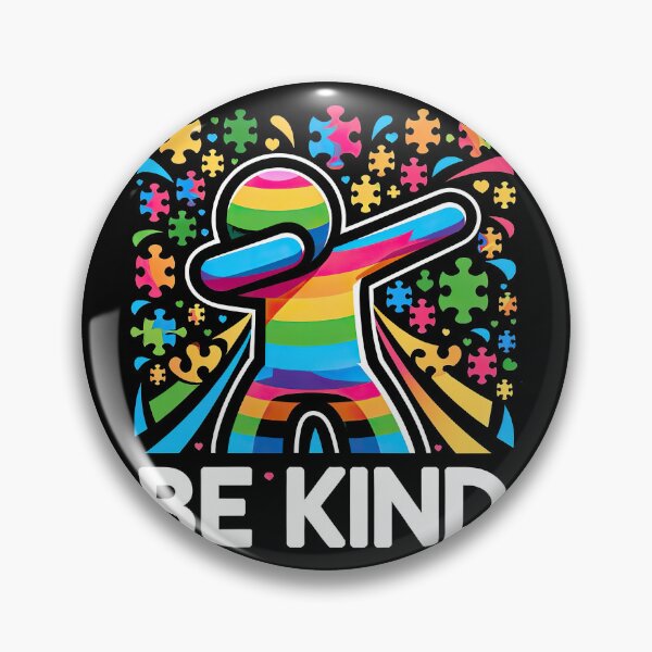 Item preview, Autism Dab Pose Be Kind Autism Awareness Puzzle Tee. designed and sold by MAPDDesigns.