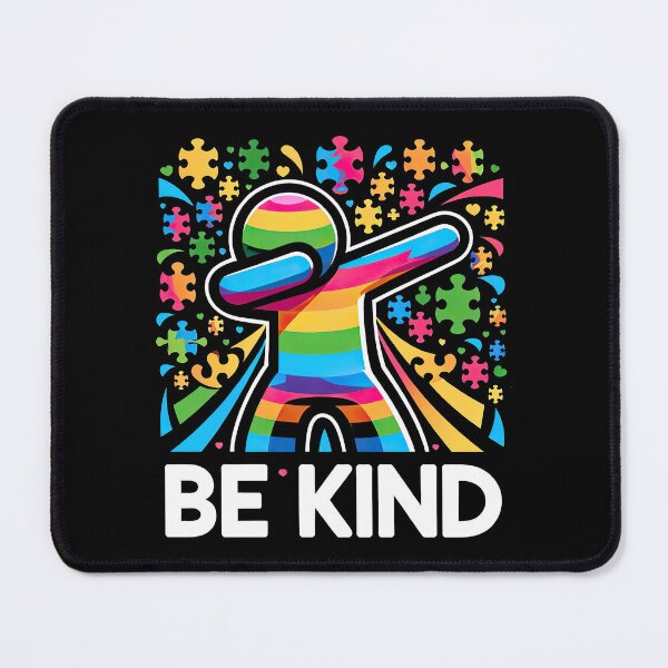 Item preview, Autism Dab Pose Be Kind Autism Awareness Puzzle Tee. designed and sold by MAPDDesigns.