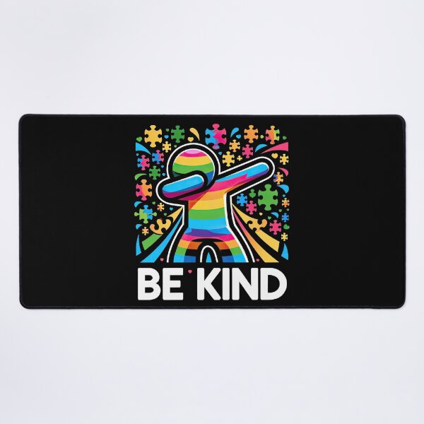 Item preview, Autism Dab Pose Be Kind Autism Awareness Puzzle Tee. designed and sold by MAPDDesigns.