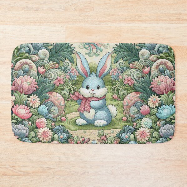 Item preview, Kawaii Bunny in Easter Garden designed and sold by Illuministique.