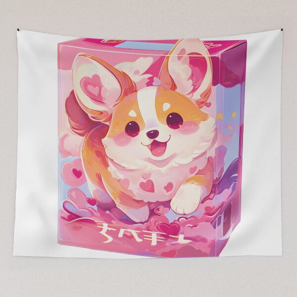 Item preview, Corgi Box Packaging 3D designed and sold by FigmaCreations.
