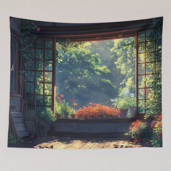 Item preview, Window to the Green Haven designed and sold by KyzArt01.