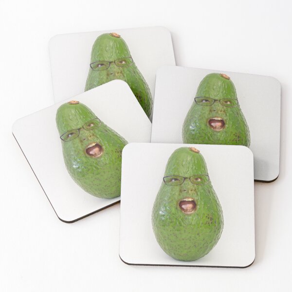 Item preview, Tetchy Avocado designed and sold by Blue Chipmunk Design.